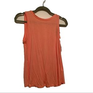 Coral open-back top - WHBM